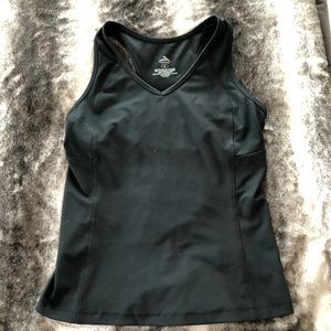 NWOT Cascade Sports athletic tank black Sz M